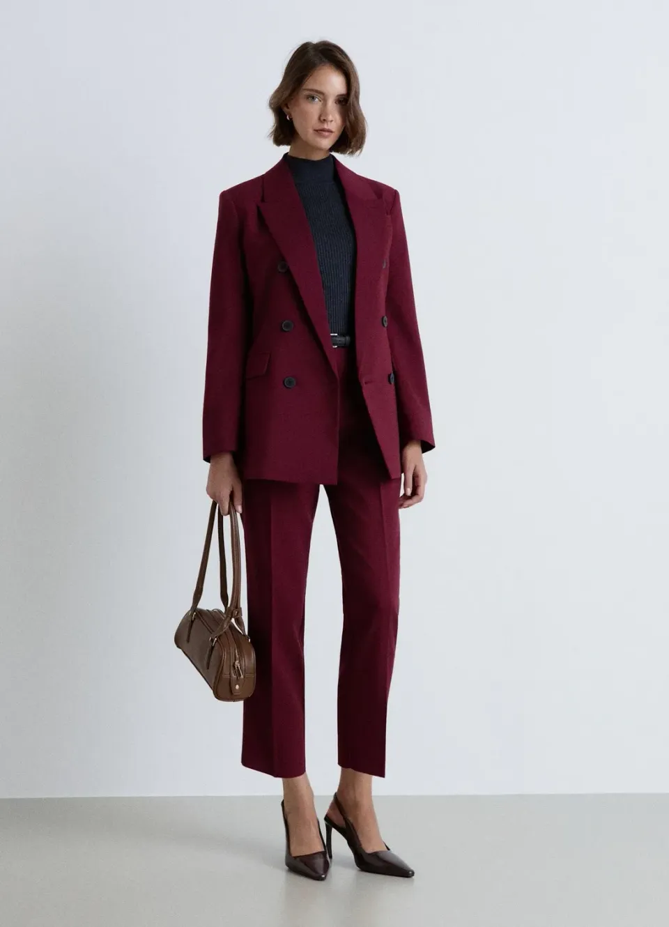 Calliope blazer femme double boutonnage six boutons