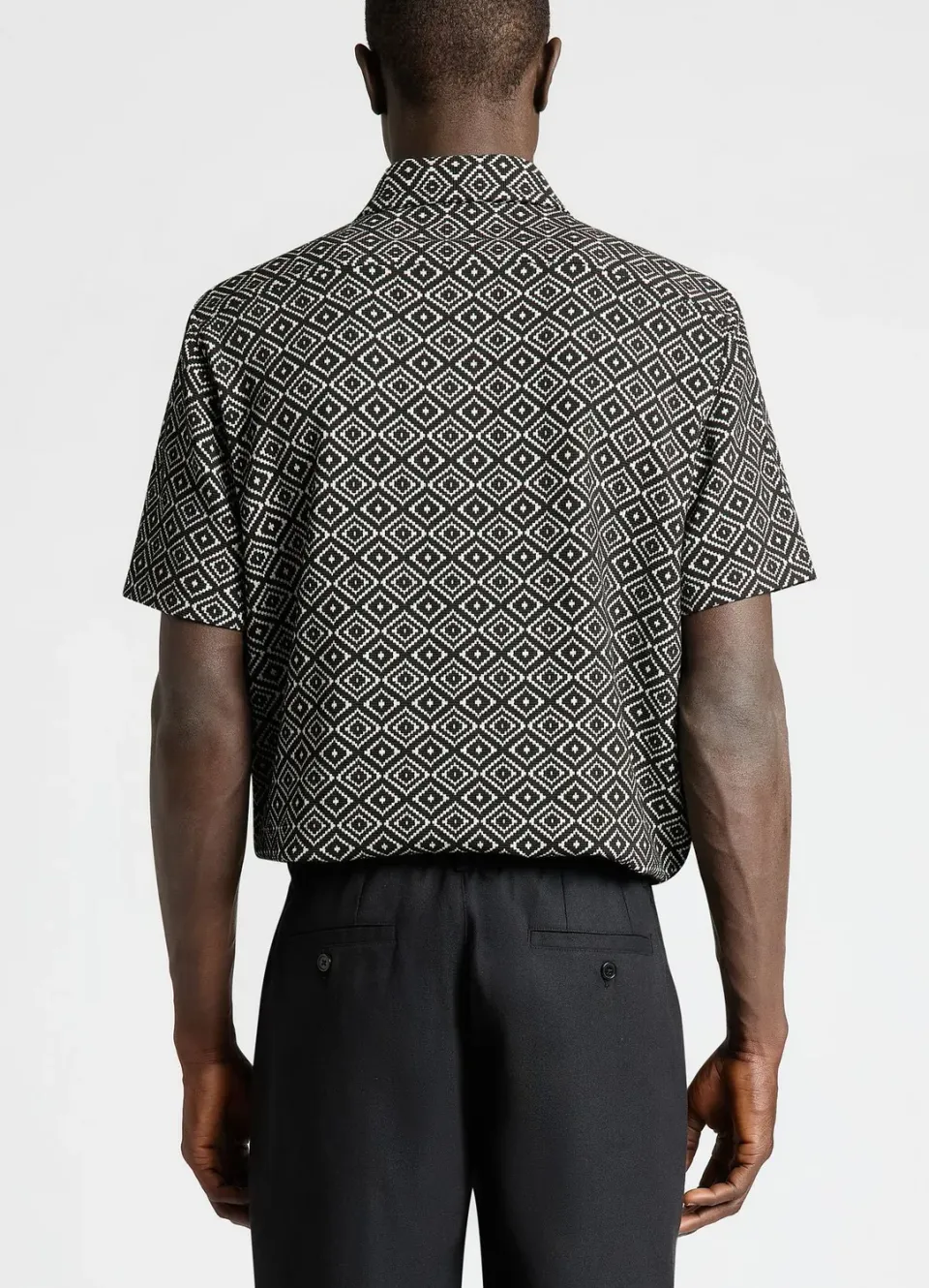 Calliope chemise homme manches courtes imprimé ethnique