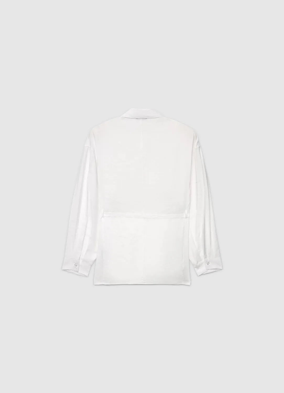 Calliope chemise longue ceinture femme S coton