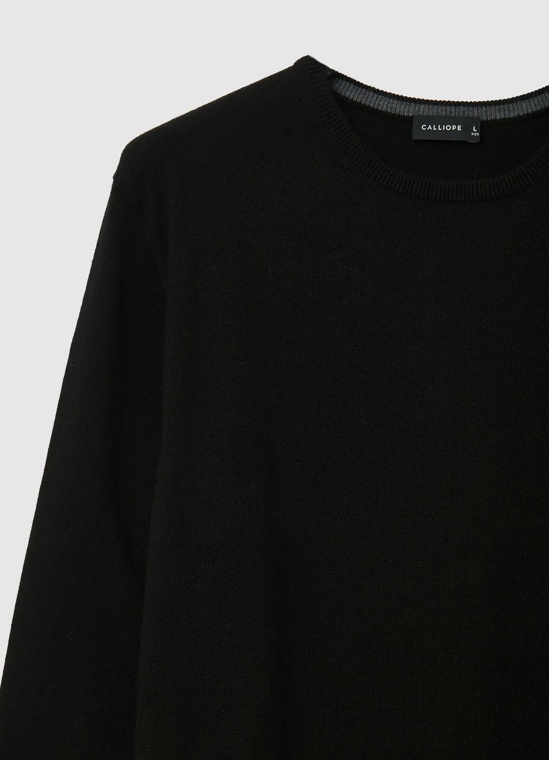 Calliope pull col rond homme coton