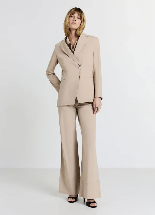Calliope blazer croisé un bouton femme