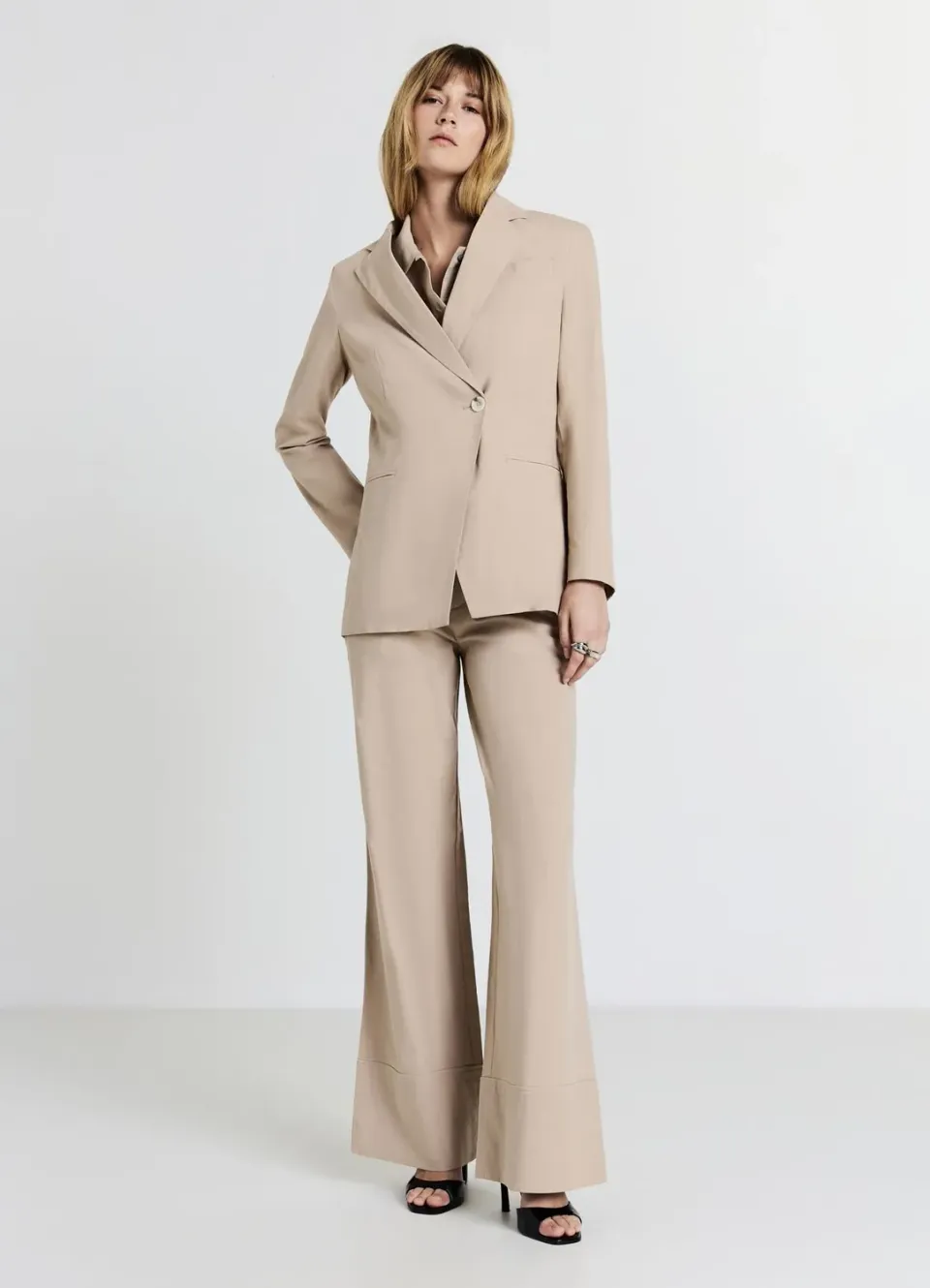 Calliope blazer croisé un bouton femme