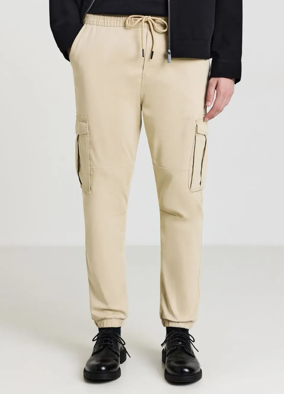 Calliope Pantalon jogger homme 48 coton poches