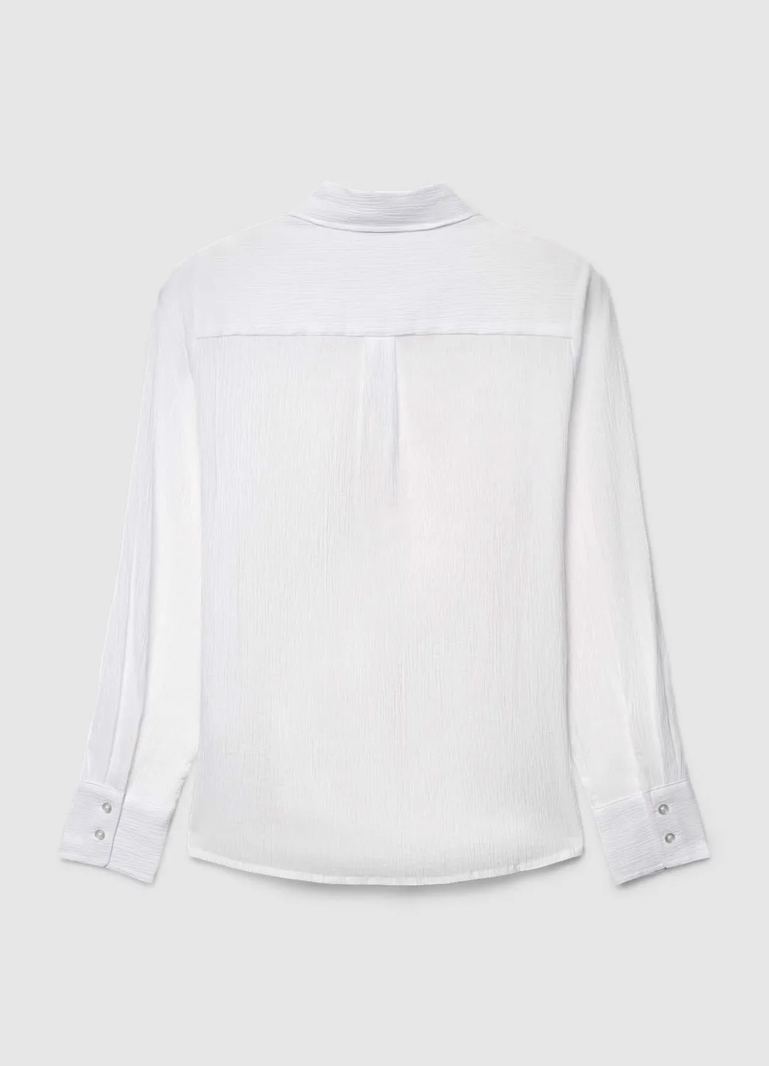 Calliope chemise effet froissé femme manches longues