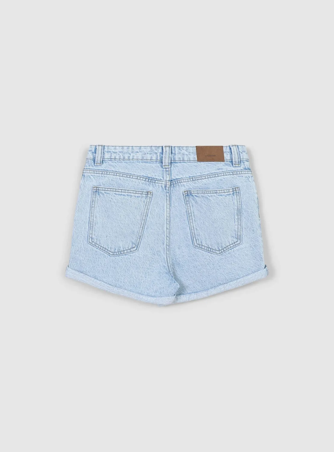 Calliope pantaloncini short mom jean femme denim