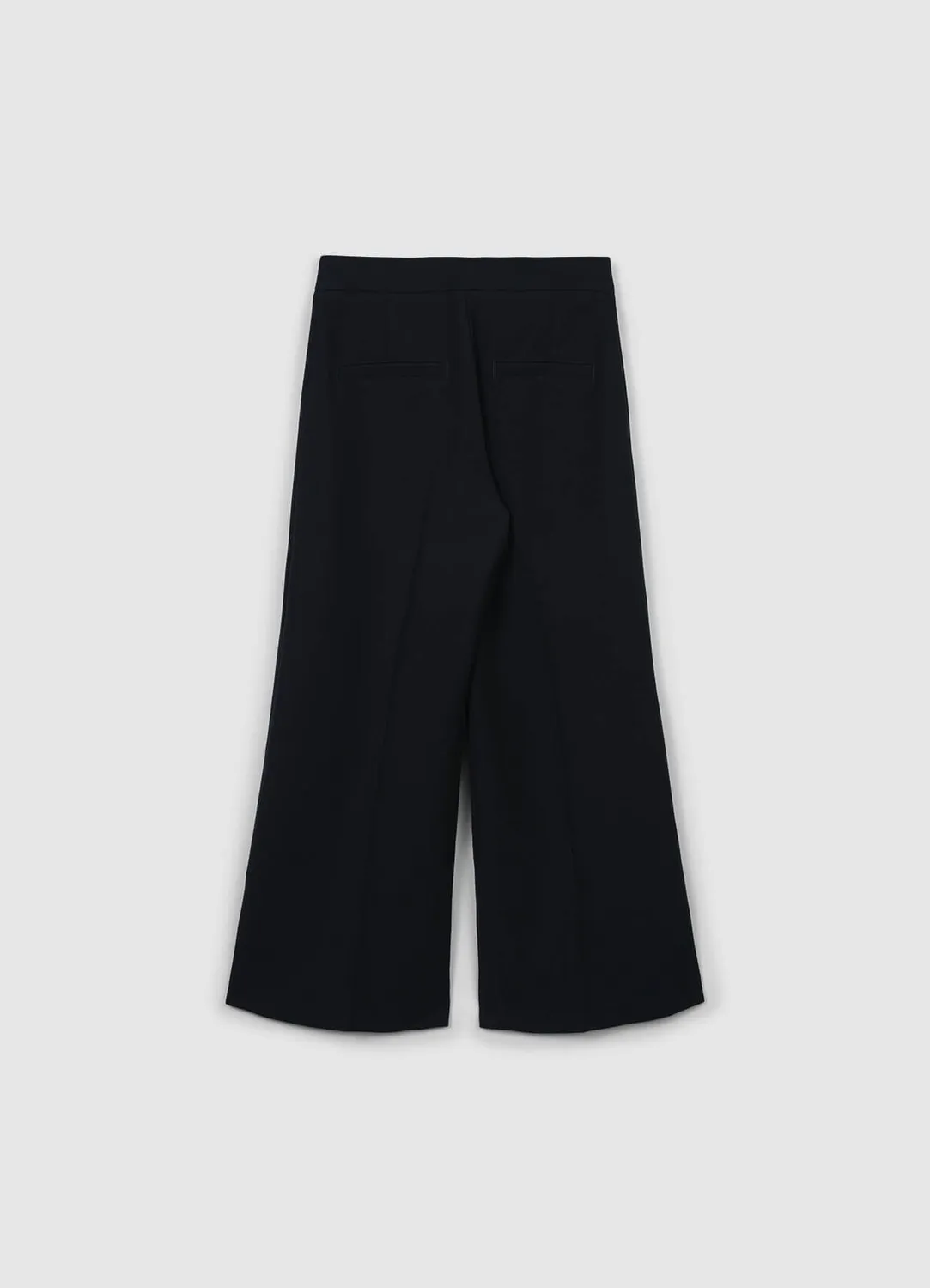 Calliope pantalon culotte femme taille haute uni