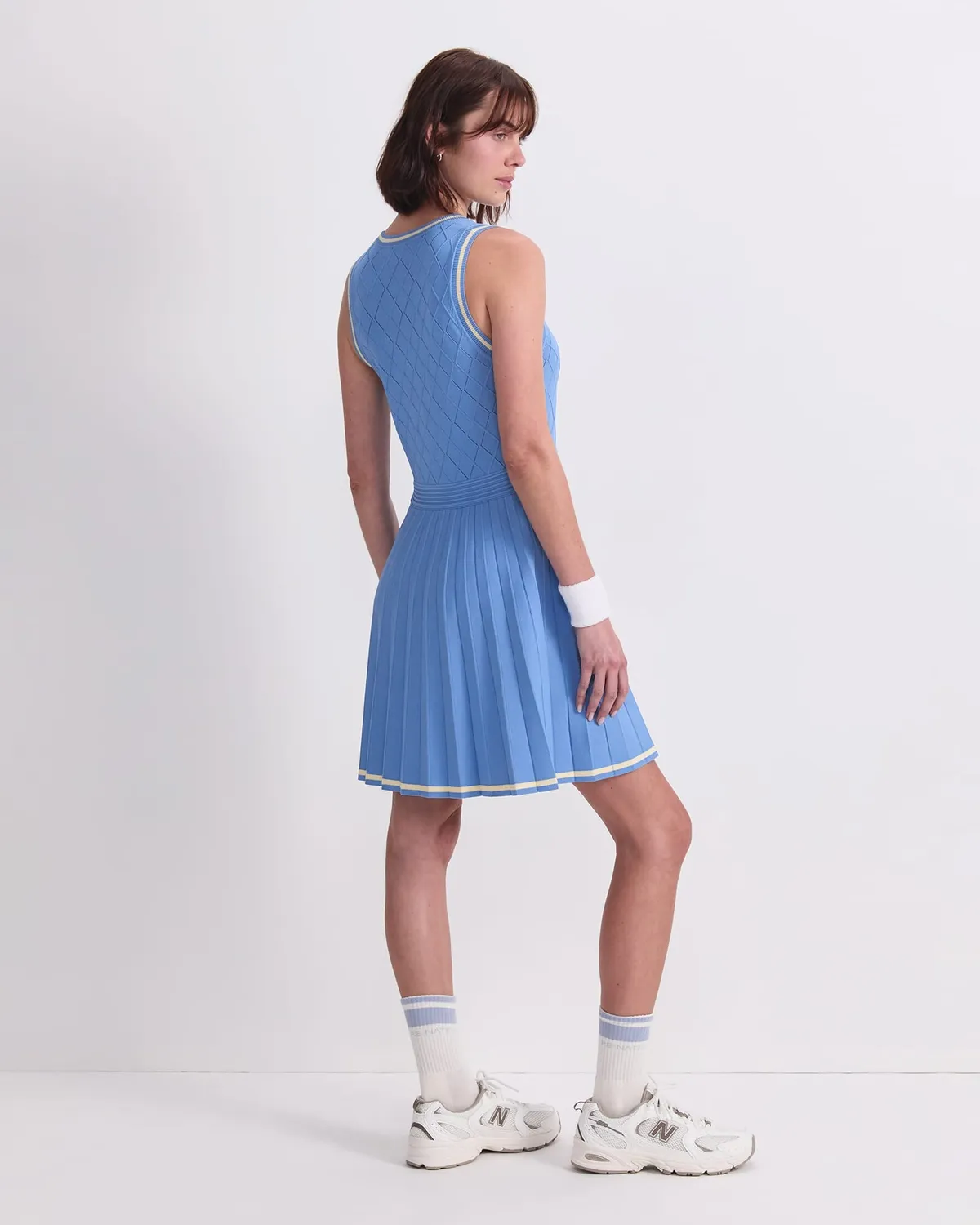 Sportscraft Maxine Milano robe mini maille argyle