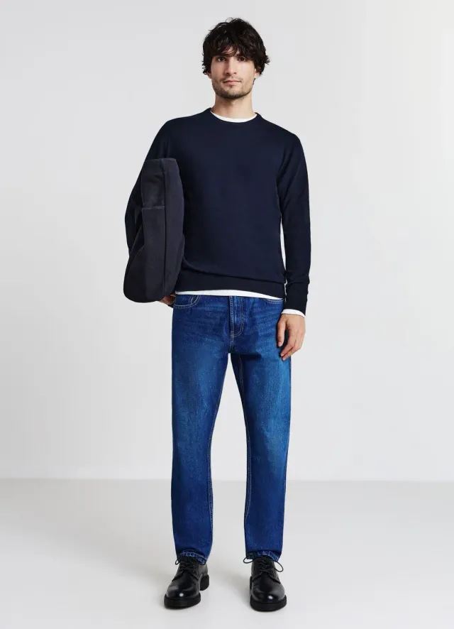 Calliope Jeans Cropped Jean Homme Coton Taille 48
