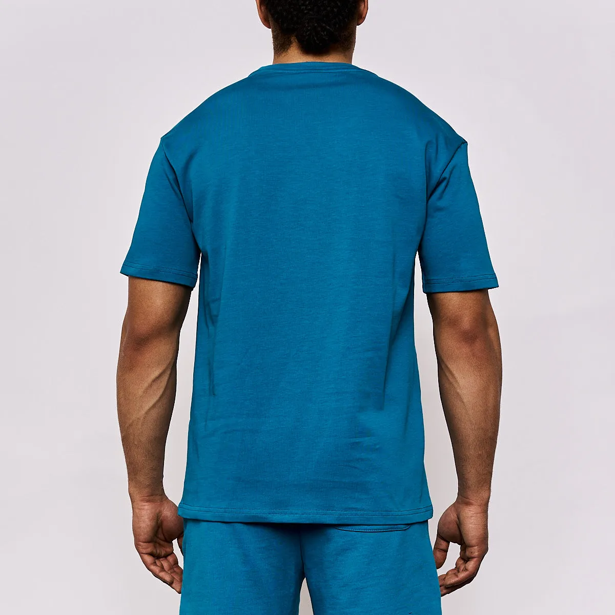 Robe di Kappa Darphis t-shirt bleu coton unisexe