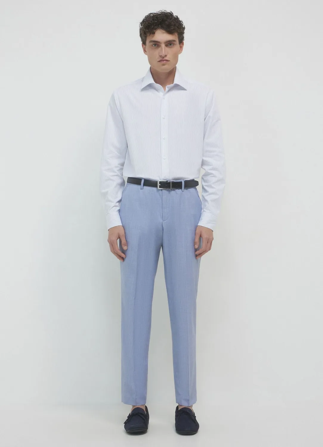 Calliope chemise rayée homme manches longues