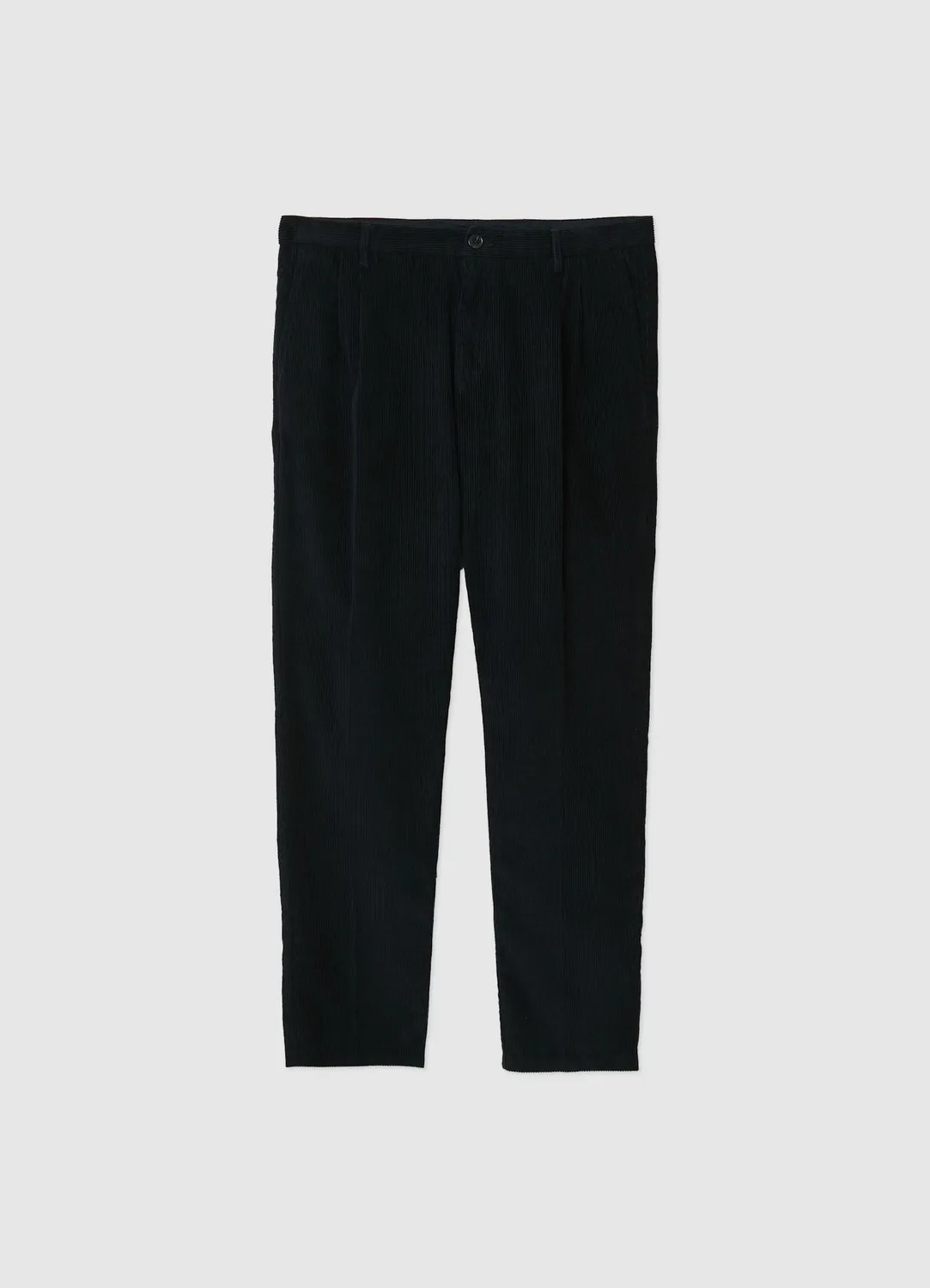 Calliope pantalon effet velours homme doubles pinces