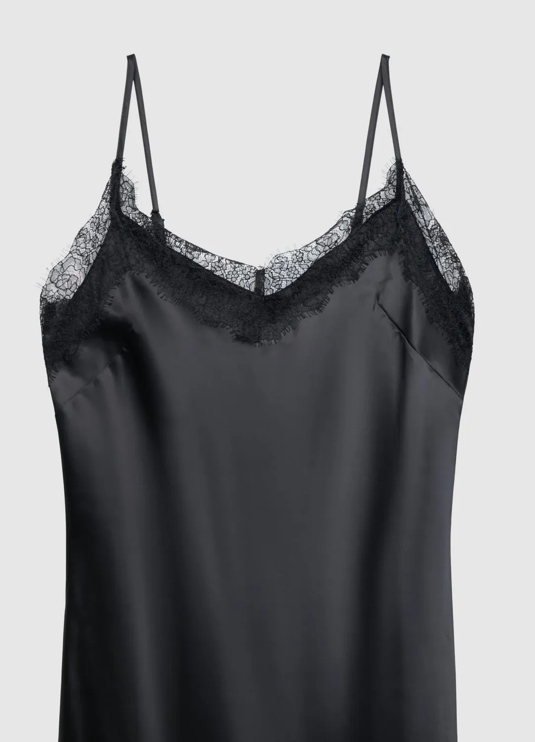 Calliope robe nuisette asymétrique dentelle femme