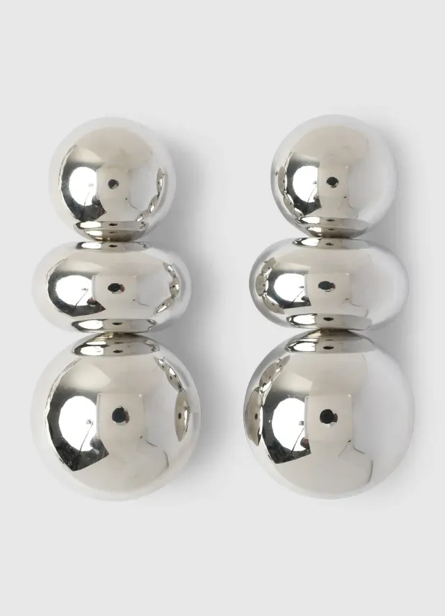 Calliope boucles d'oreilles femme trois boules