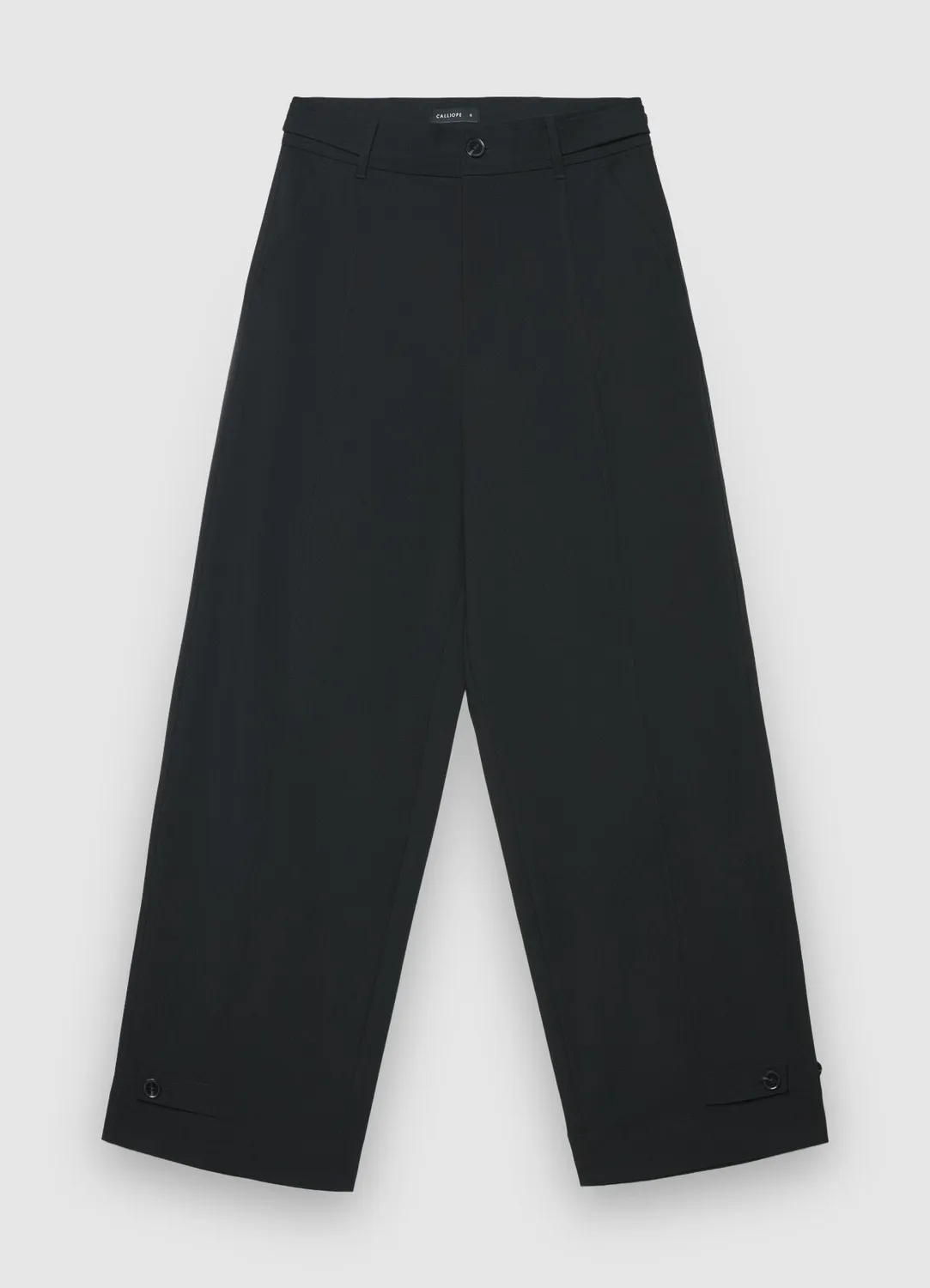 Calliope balloon à brides pantalon femme uni