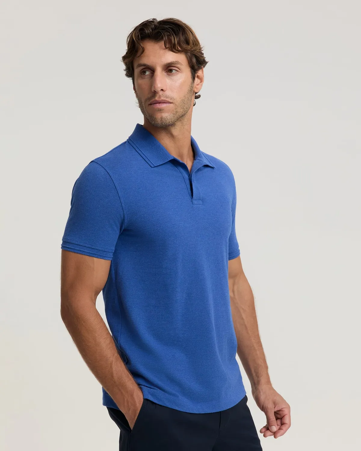 Sportscraft SC Melange polo piqué taille M coton