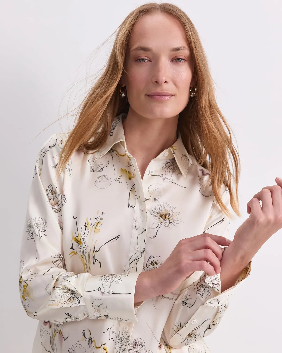 Sportscraft Yara Print Shirt chemise imprimée coton