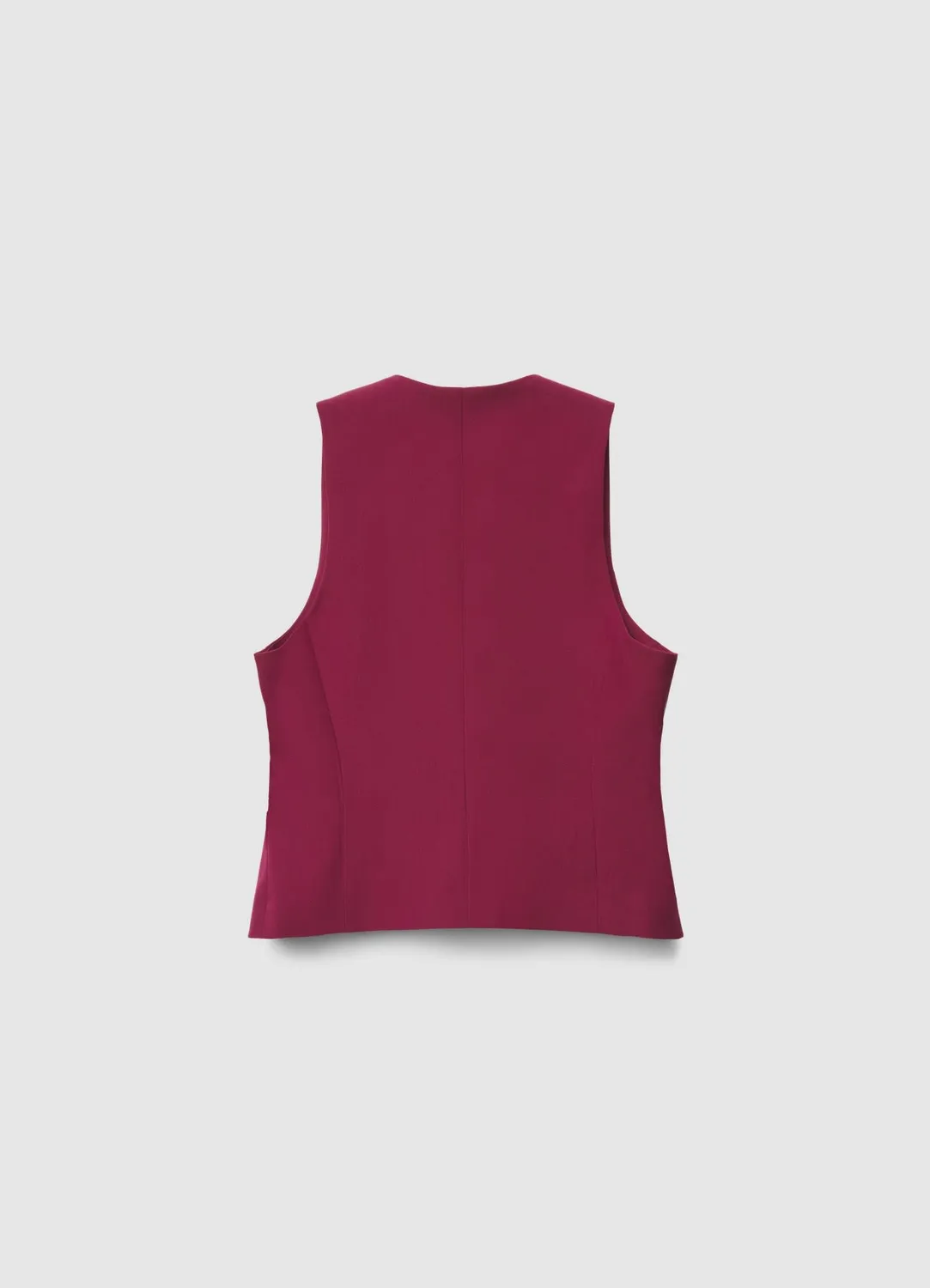 Calliope gilet tailleur femme col V boutons