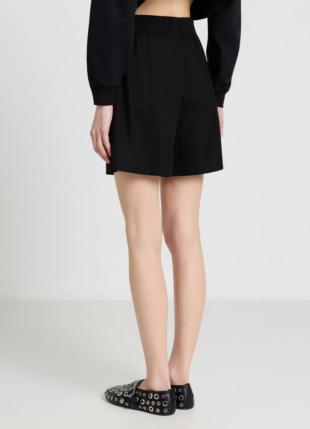 Calliope short sport femme uni taille élastique