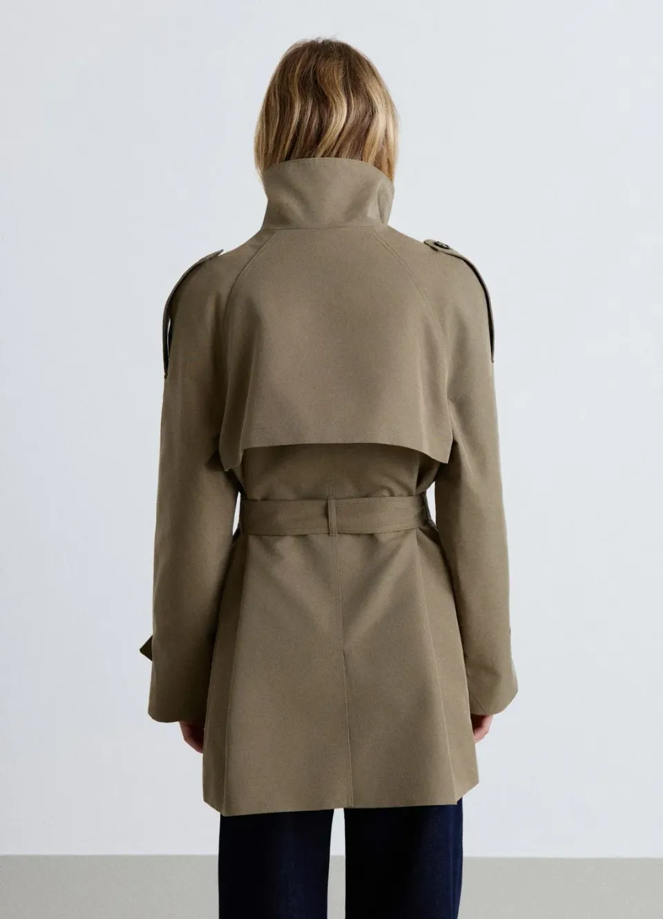 Calliope trench double boutonnage femme ceinturé