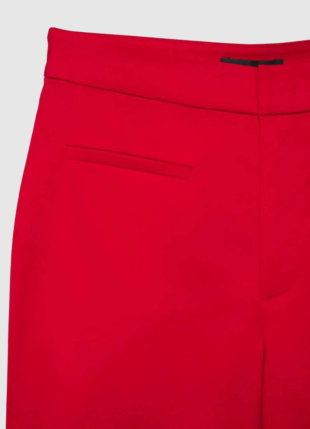 Calliope pantalon cropped flare uni femme coton