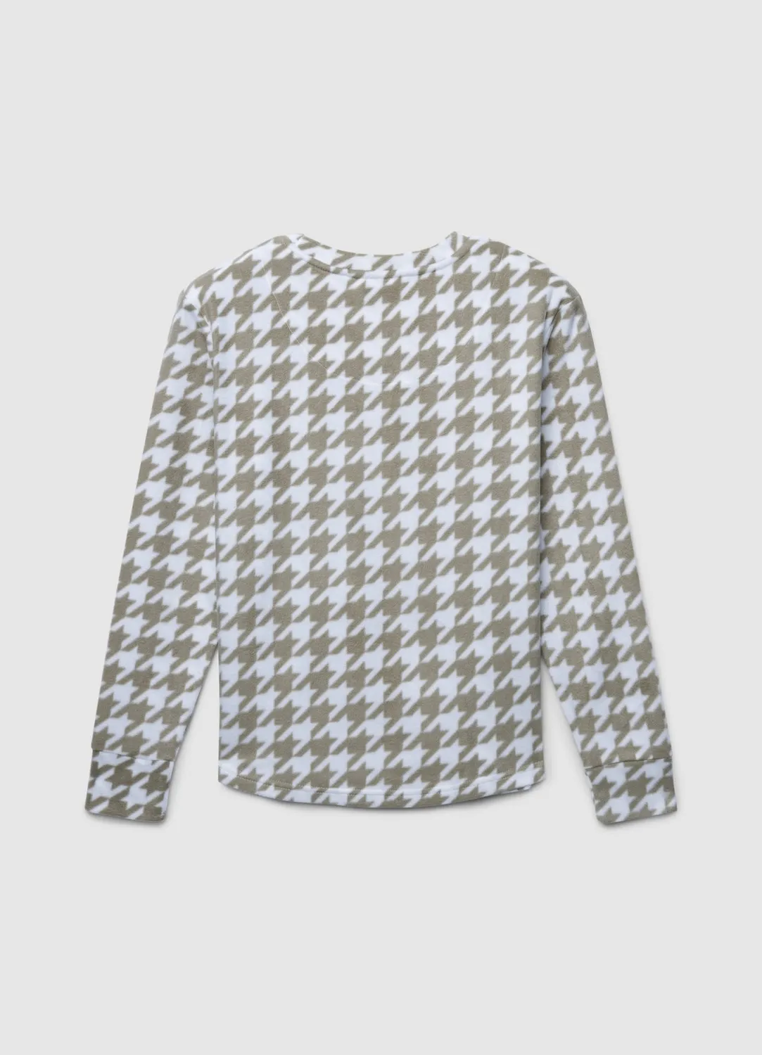 Calliope ensemble pyjama polaire femme pied-de-poule