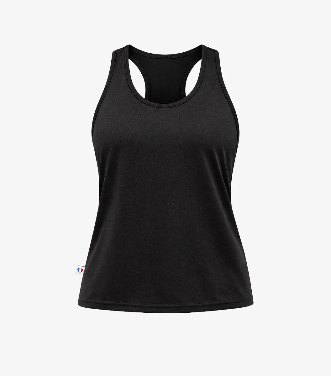 Cocorico Focus débardeur sport femme noir léger