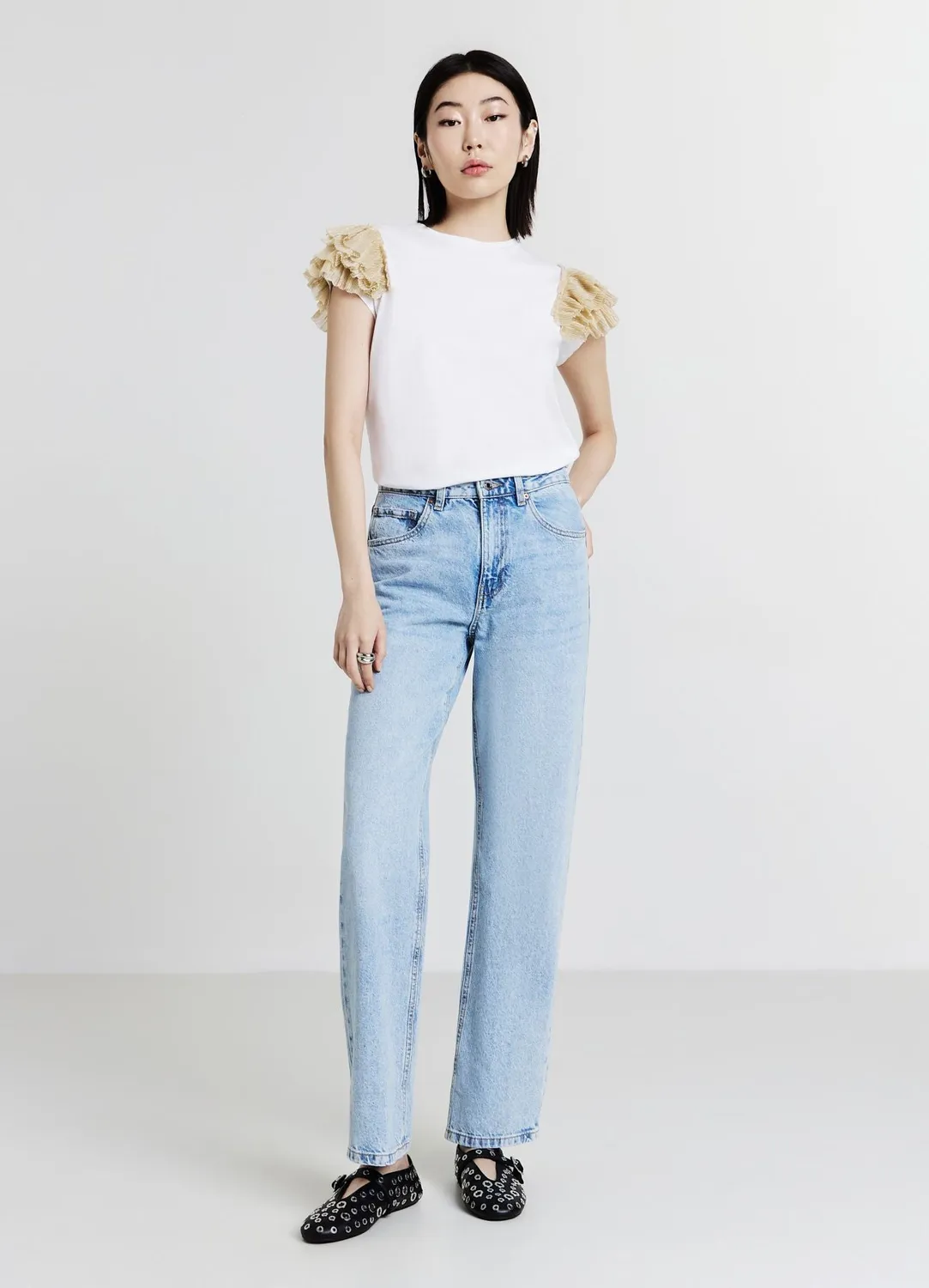 Calliope T-shirt coton femme tulle taille L
