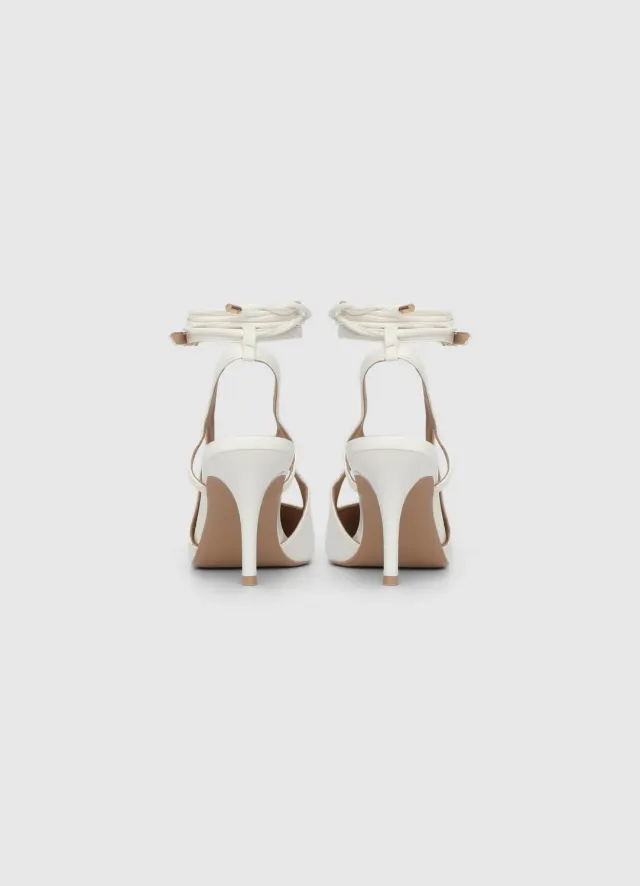 Calliope escarpins slingback femme talon 8 cm