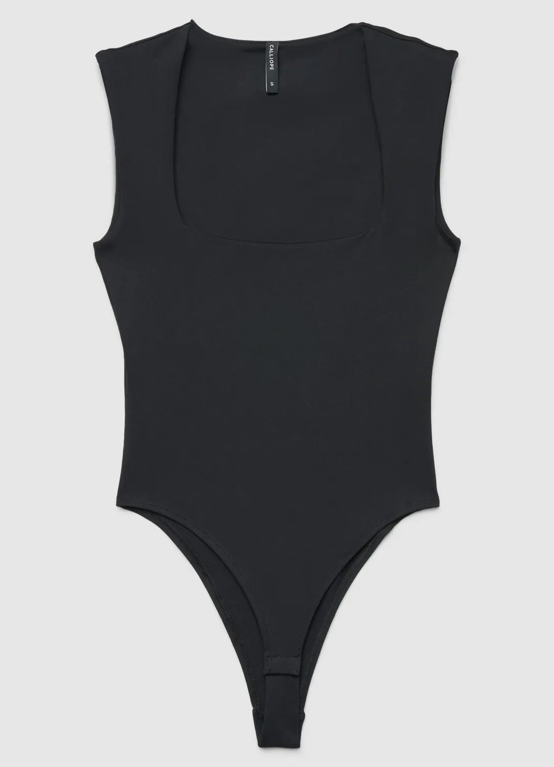 Calliope Body col carré femme sans manches noir