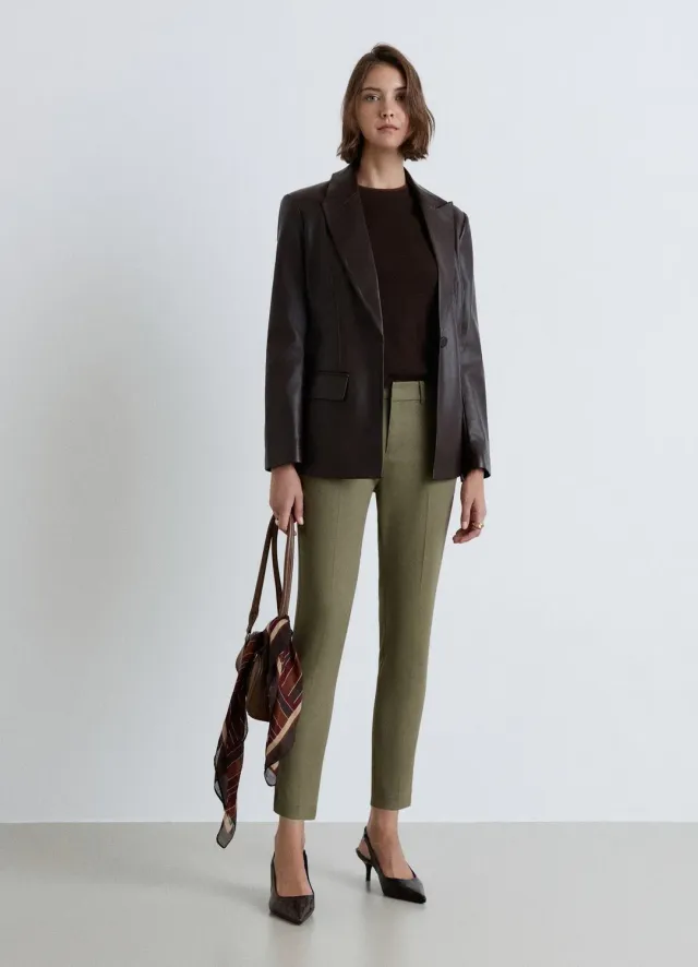 Calliope Pantaloni sartoriali pantalon femme XS droit