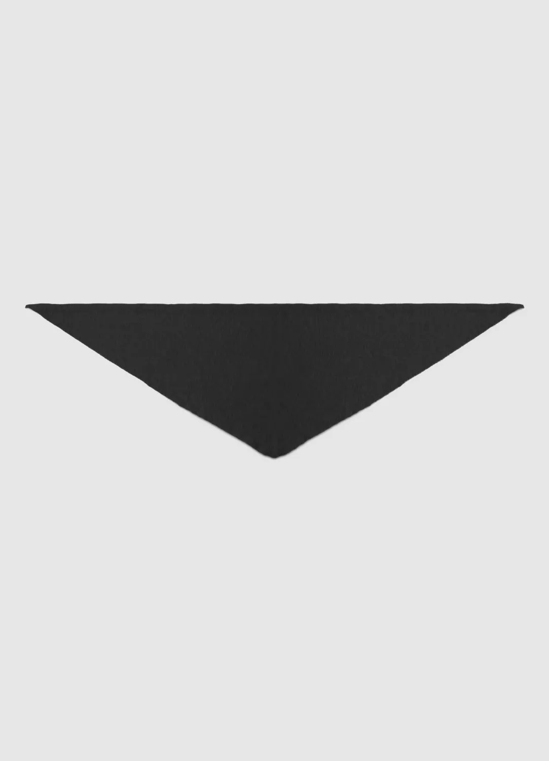 Calliope bandana maille femme triangle 124 cm