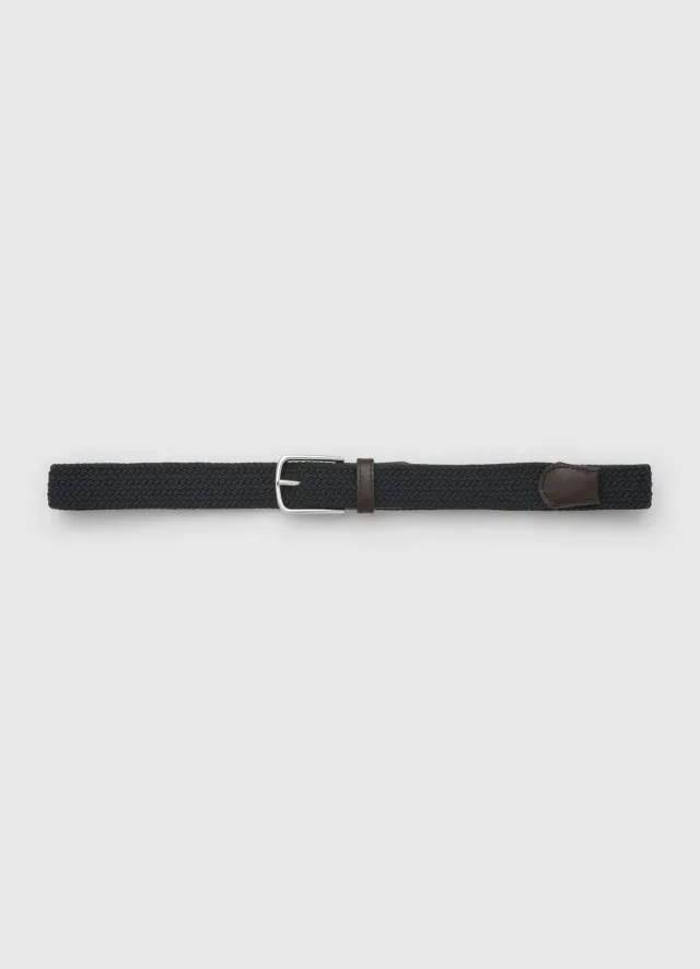 Calliope Tressée ceinture homme élastique