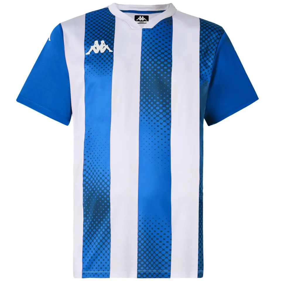 Kappa Dugo maillot enfant bleu col V polyester