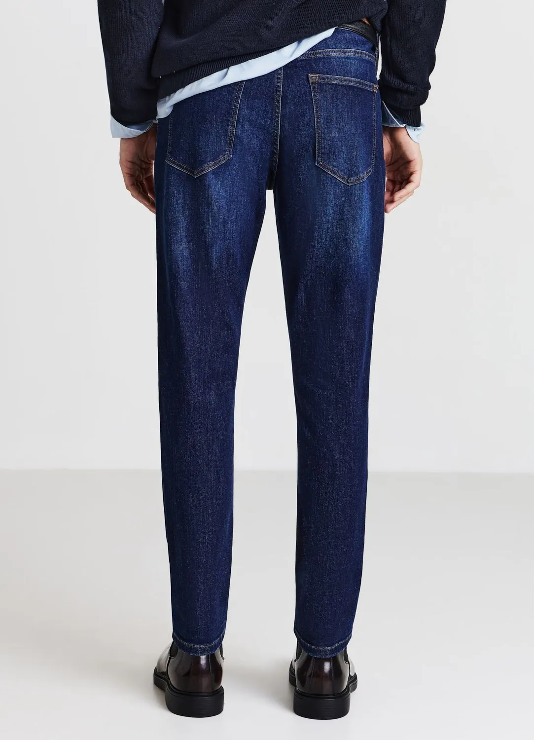Calliope jeans skinny homme délavage foncé