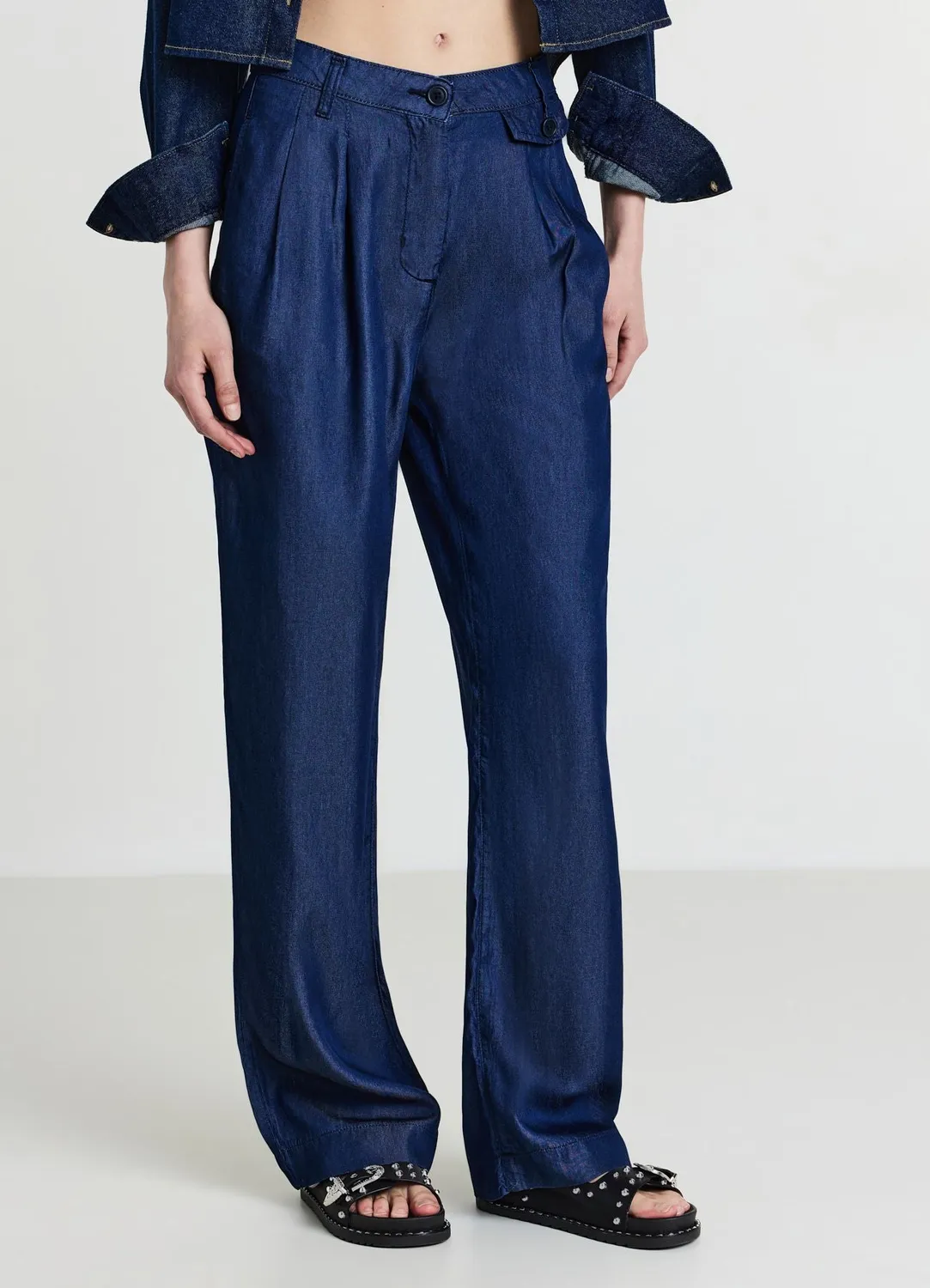 Calliope jean regular femme poche avant bouton
