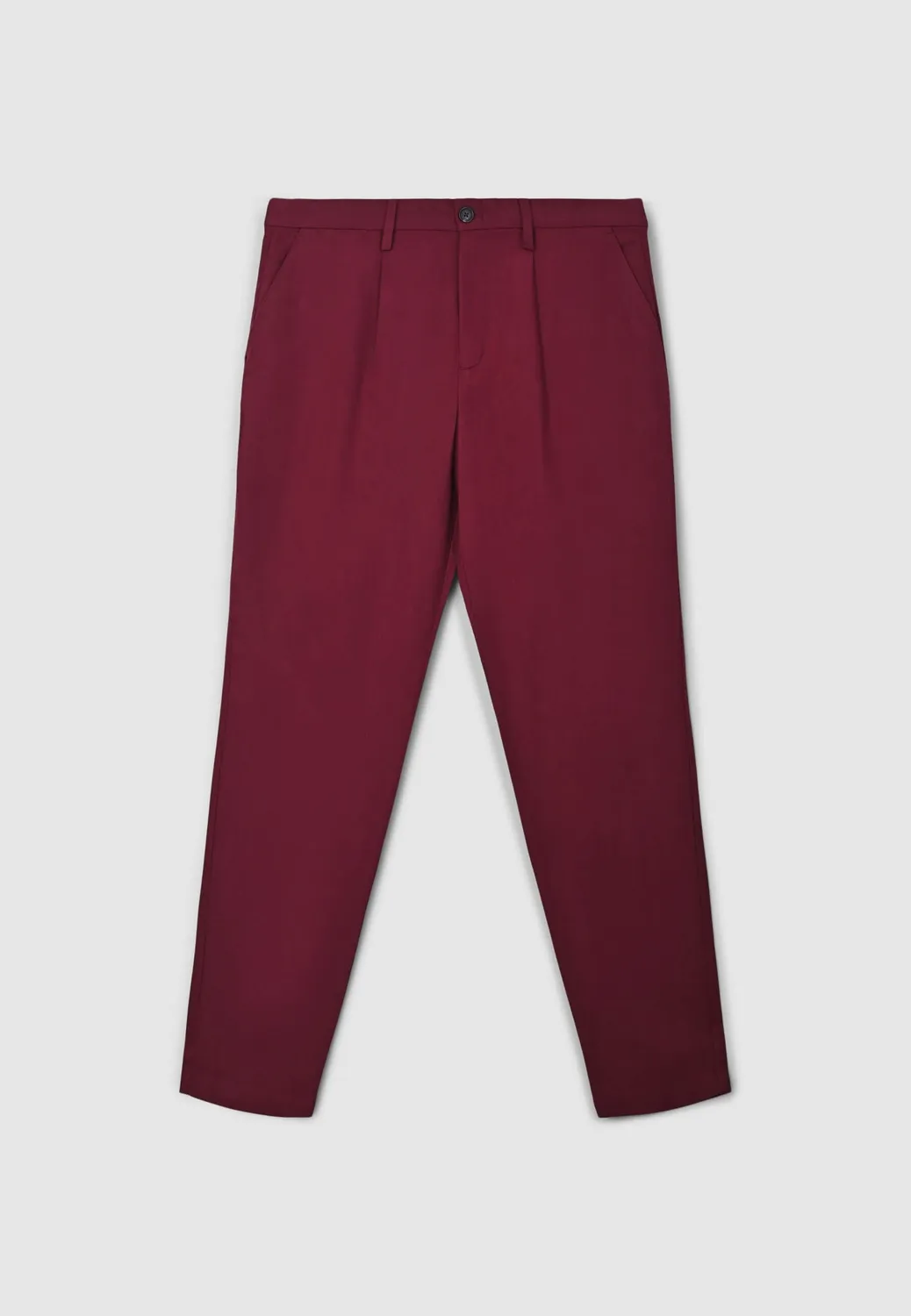 Calliope pantalon chino homme mélange lin uni