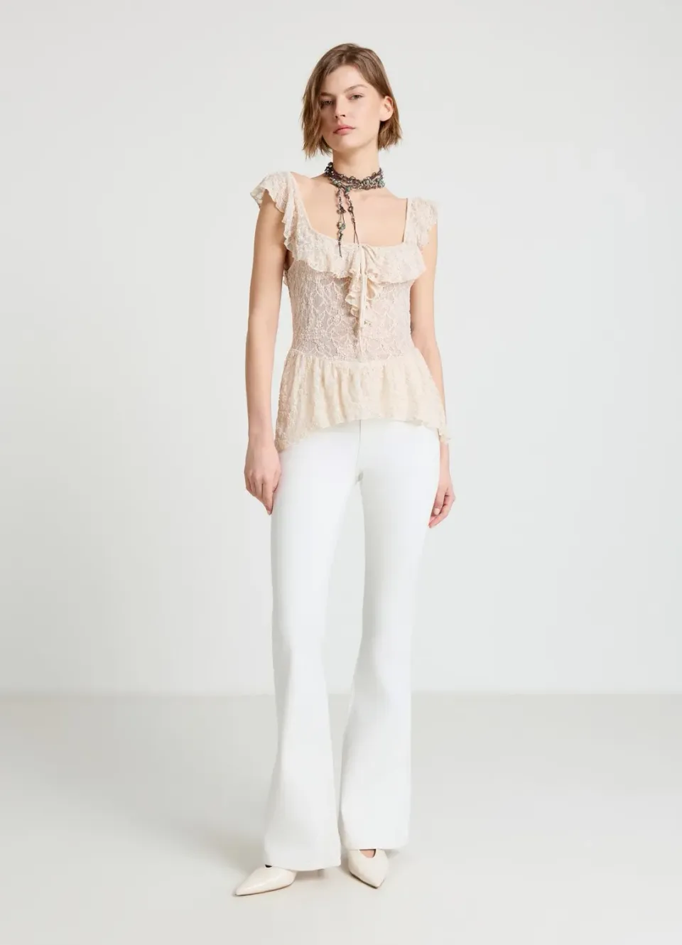 Calliope Jean flare taille moyenne jean femme