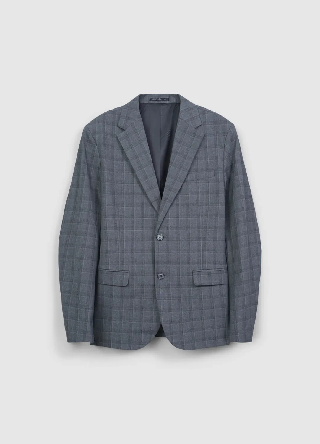 Calliope veste monopetto carreaux homme bureau