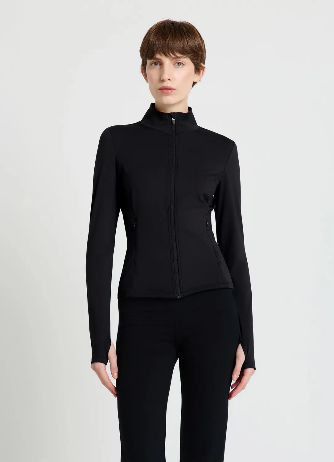 Calliope sweat zippé femme sport ajusté