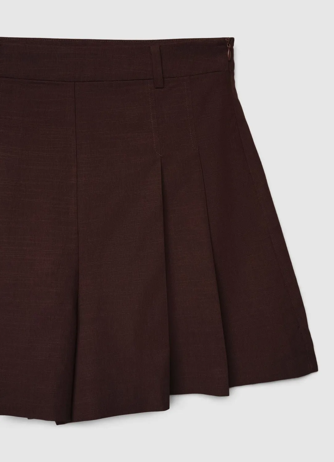 Calliope bermuda femme taille haute pinces