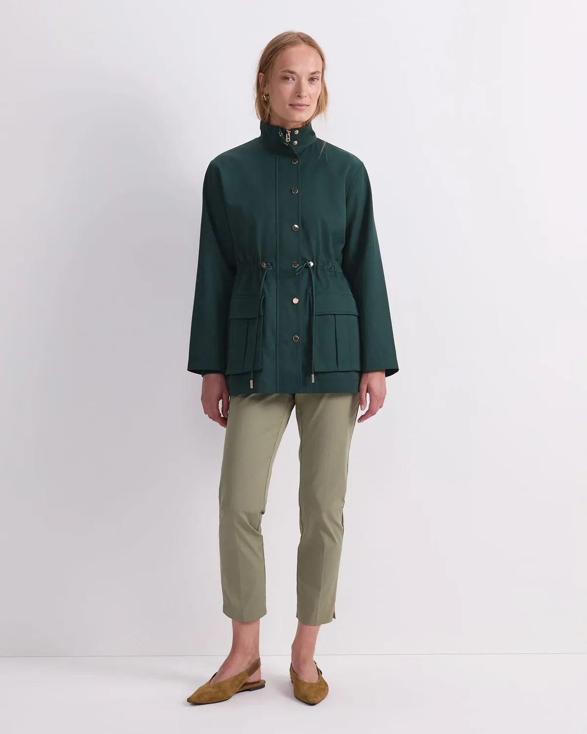 Sportscraft Rosie anorak femme kaki poches