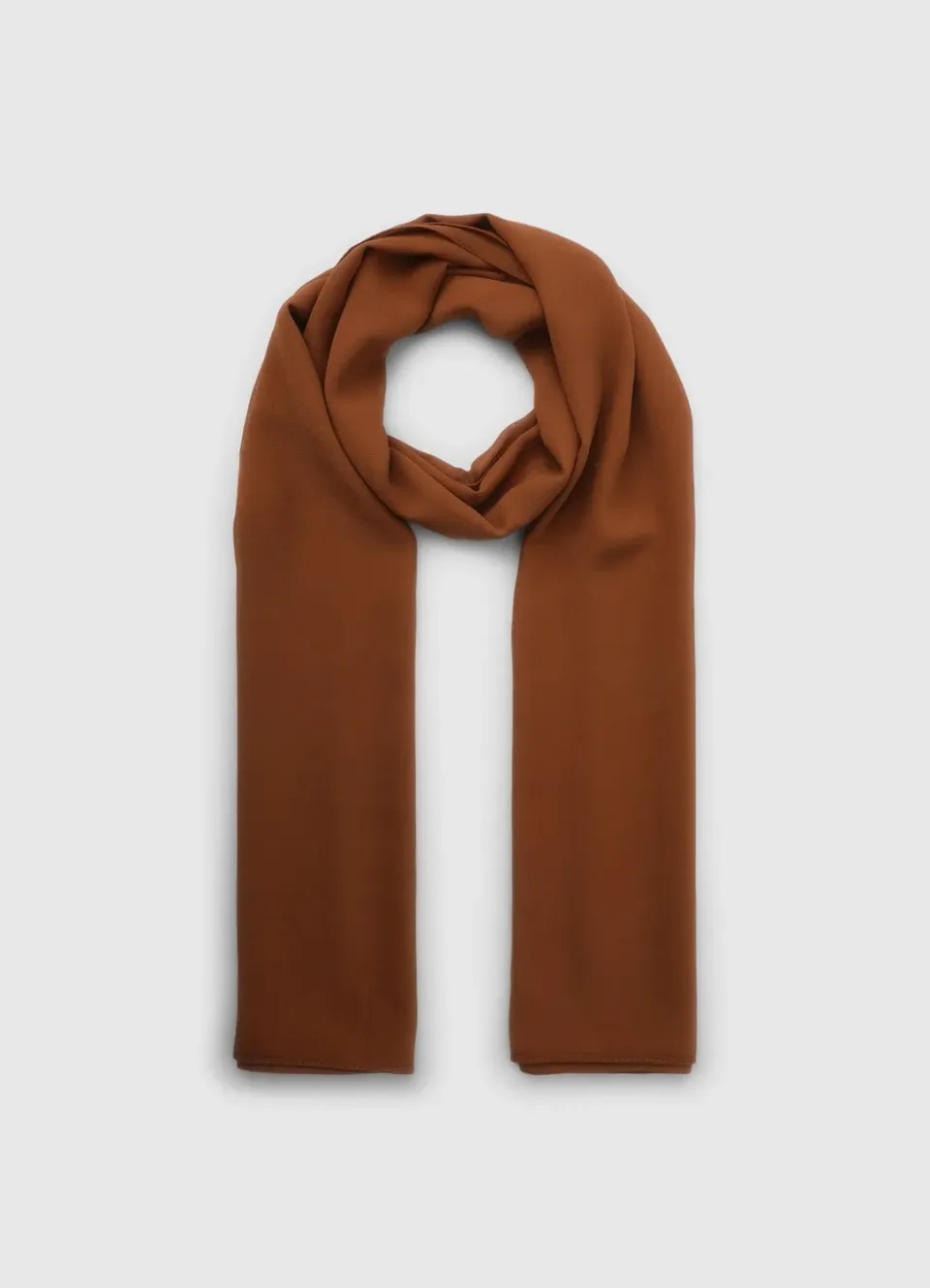 Calliope foulard georgette uni 150x65 cm