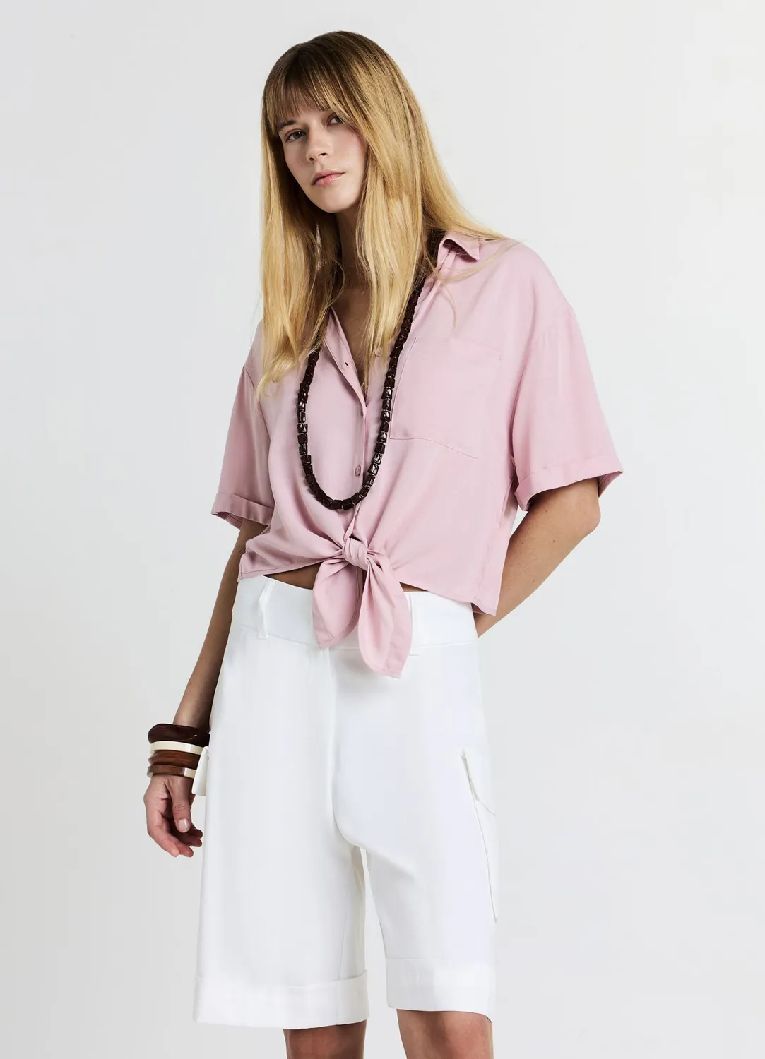 Calliope bermuda cargo femme poches latérales