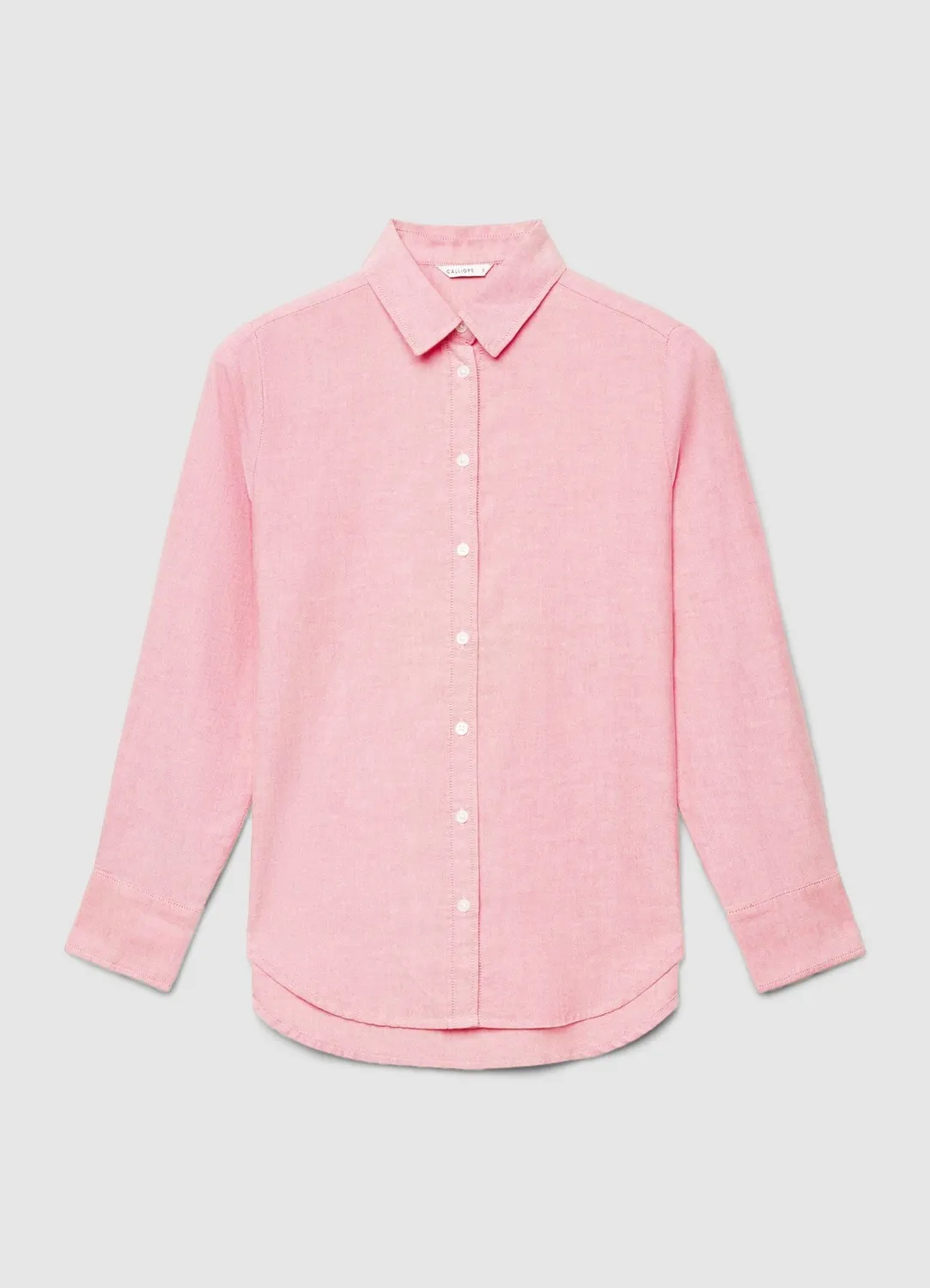 Calliope classique chemise femme coton oxford unie