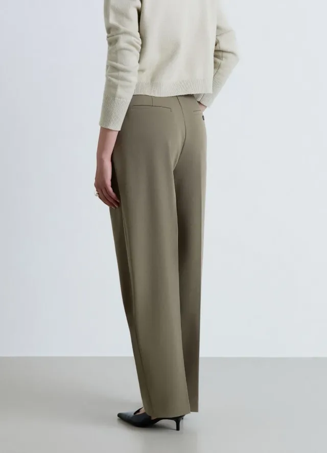 Calliope pantalon palazzo femme pinces large