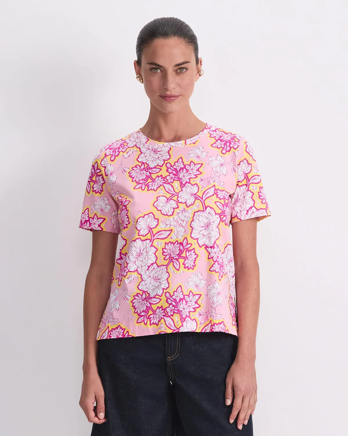Sportscraft Fleur t-shirt coton motif floral femme