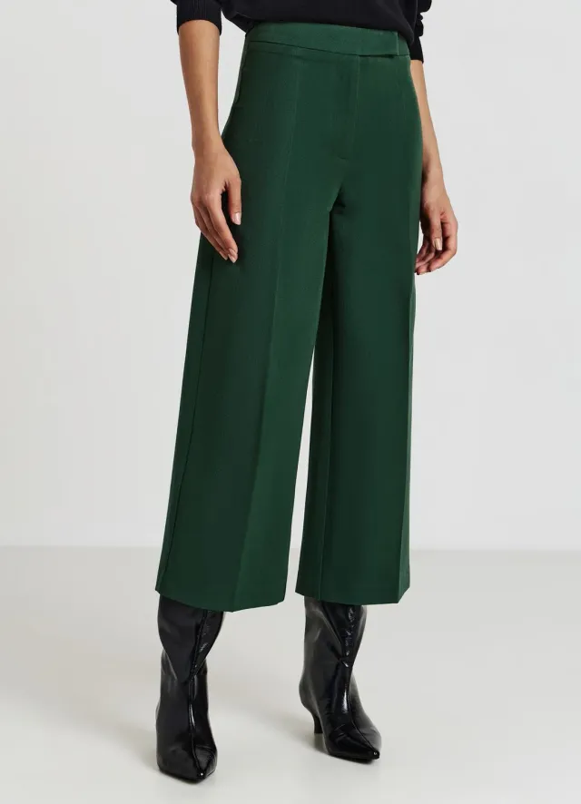 Calliope Culotte pantalon femme taille haute large