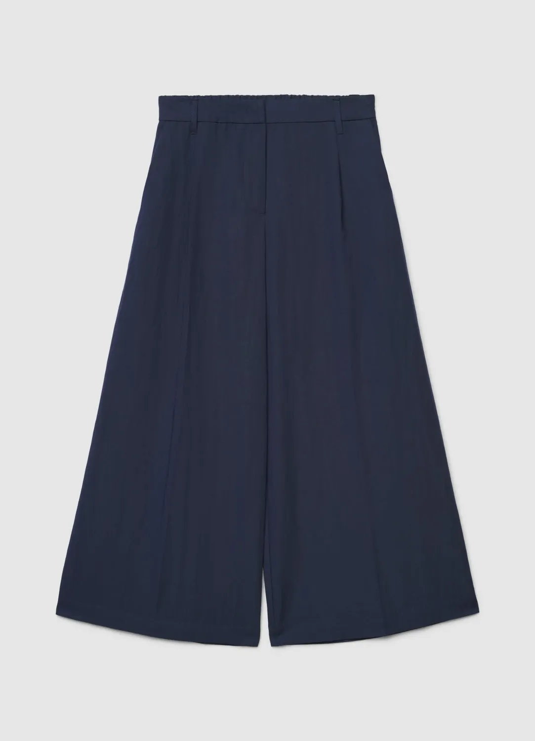 Calliope crop pantalon palazzo taille haute femme