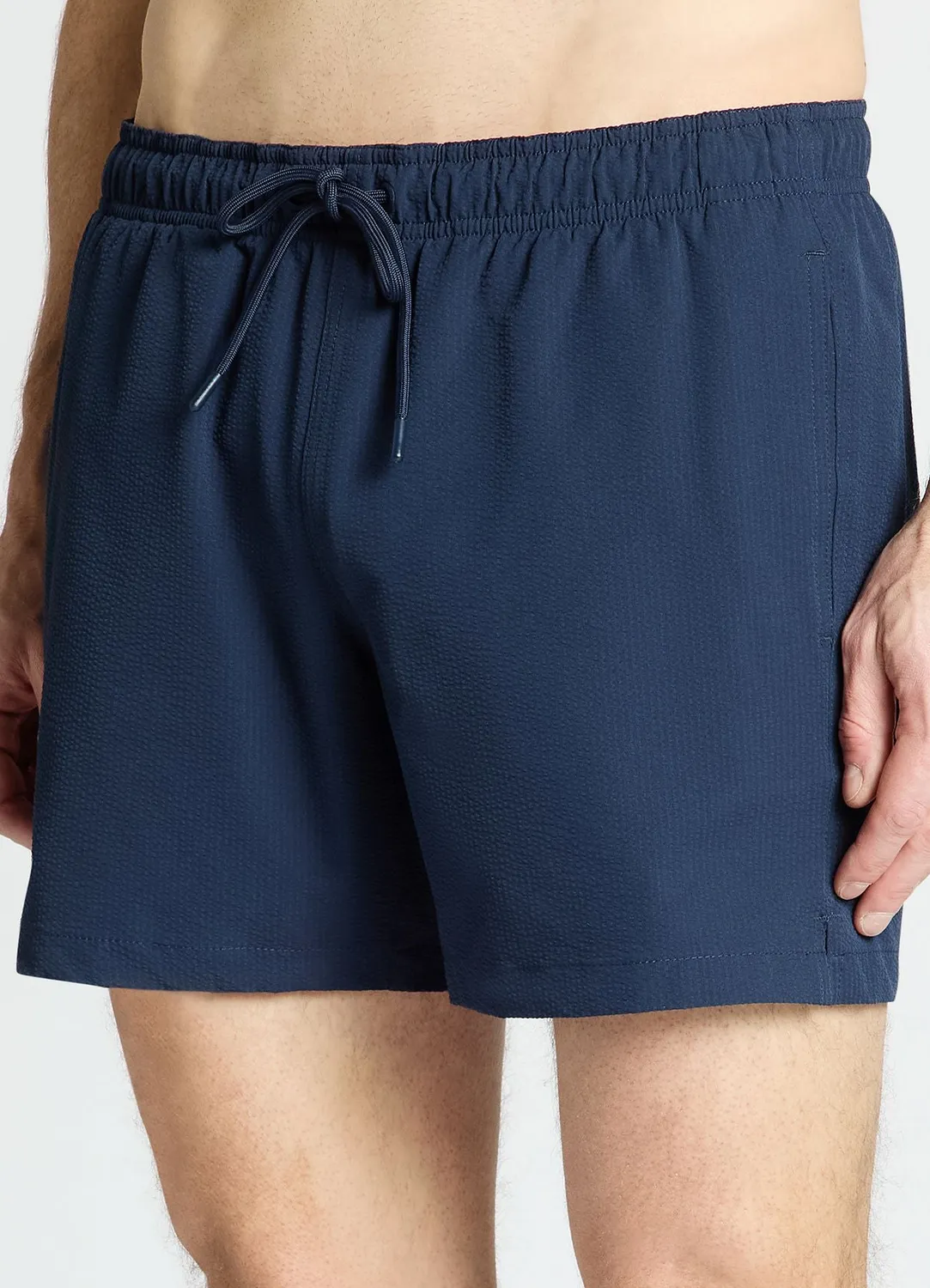 Calliope Short de Bain Homme Uni Seersucker