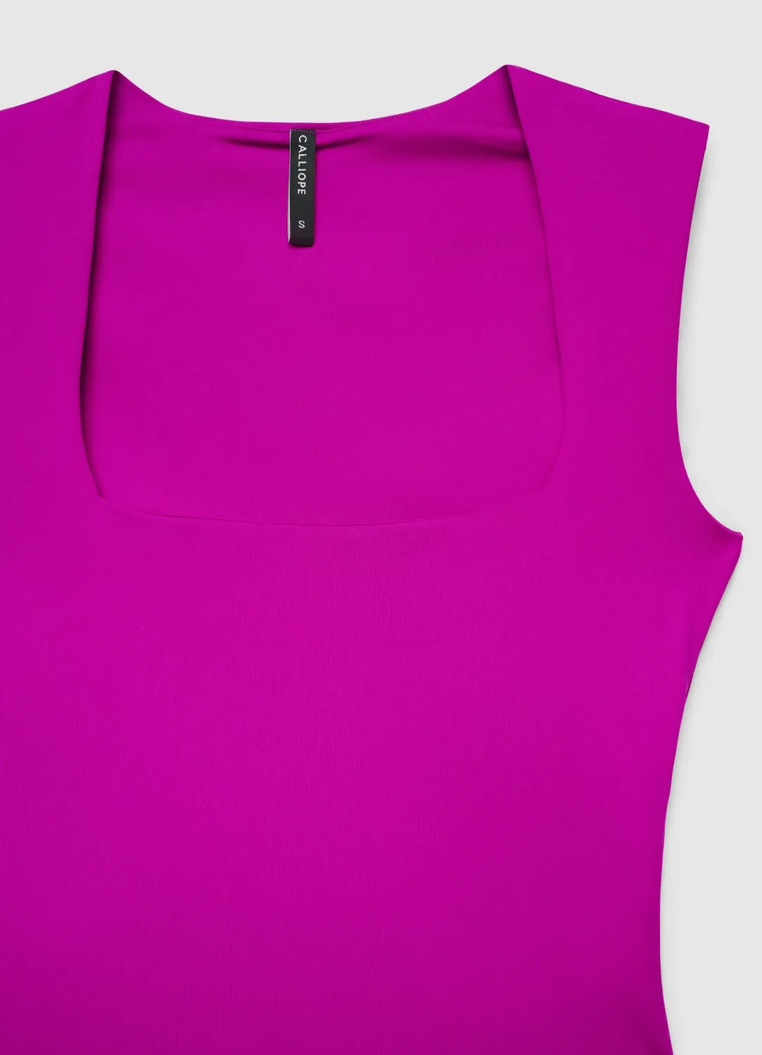 Calliope col carré body femme sans manches